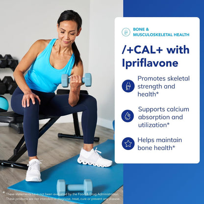 Pure Encapsulations +Cal+ with Ipriflavon – Mineral, Vitamin & Herbal Food Supplement for Bone Health (351 Capsules)