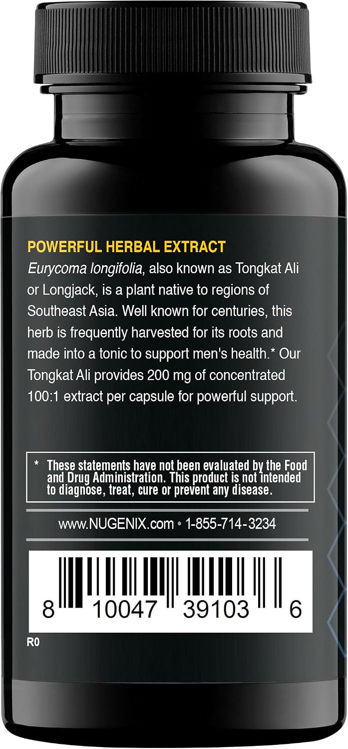 Nugenix Essentials Tongkat Ali for Men - 30 Capsules - görsel 2