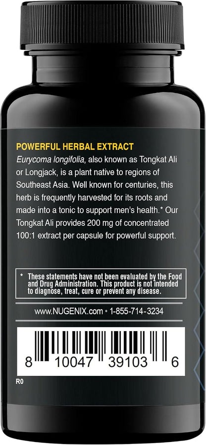 Nugenix Essentials Tongkat Ali for Men - 30 Capsules