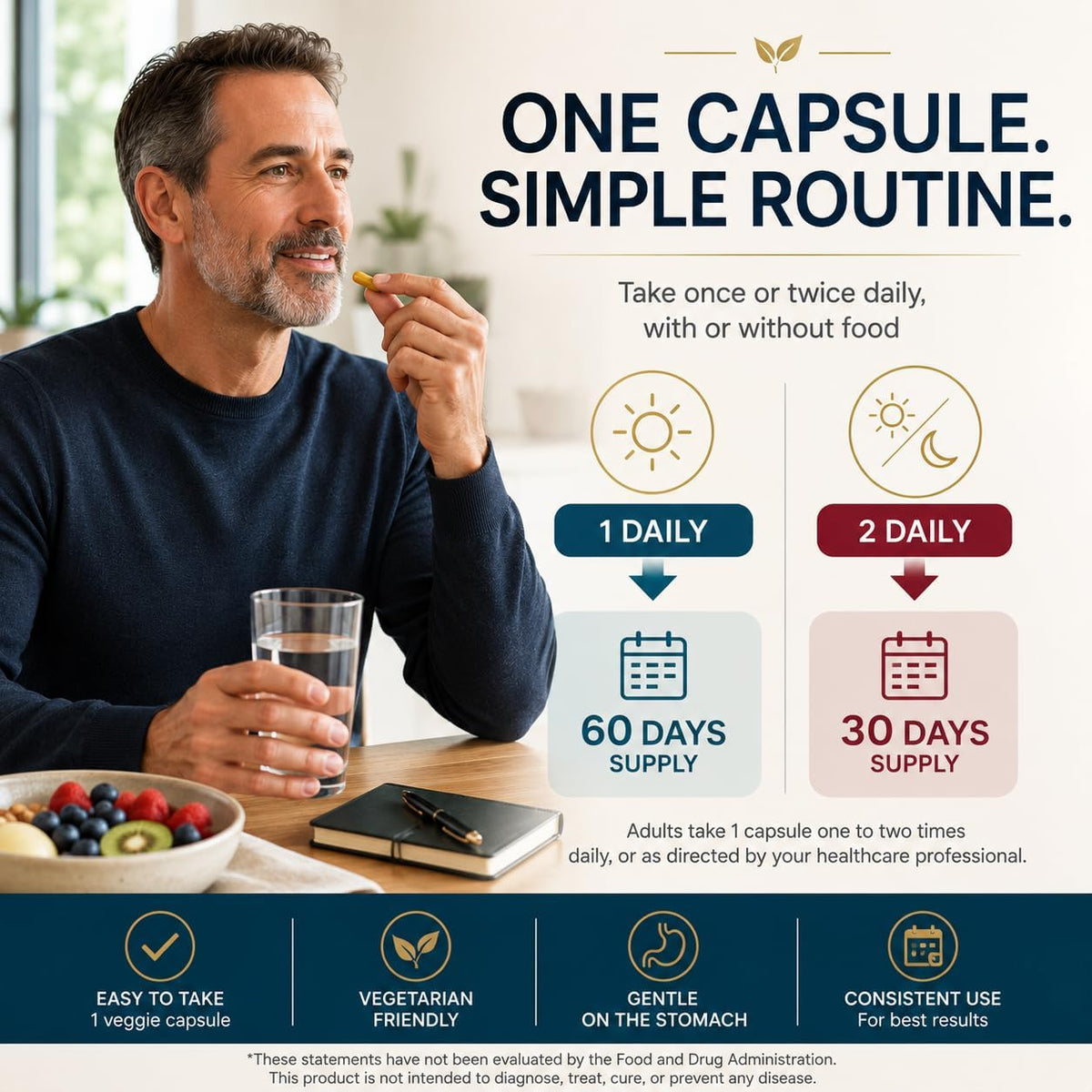 Berberine Phytosome Complex with Berbevis - 550 mg Enhanced Absorption, 60 Capsules - görsel 8