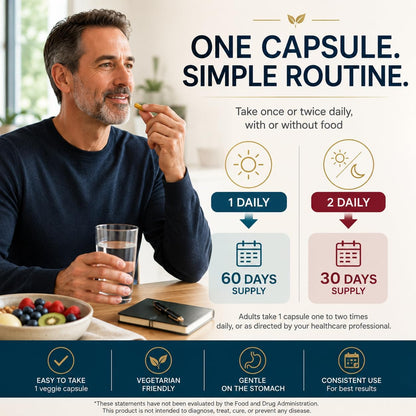 Berberine Phytosome Complex with Berbevis - 550 mg Enhanced Absorption, 60 Capsules
