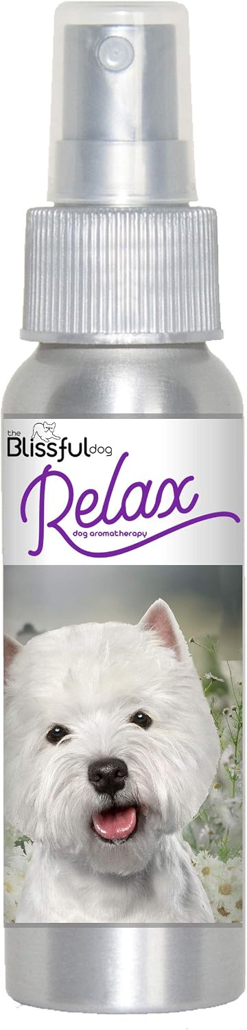 The Blissful Dog West Highland White Terrier Relax Dog Aromatherapy Spray for Dog Anxiety - görsel 1