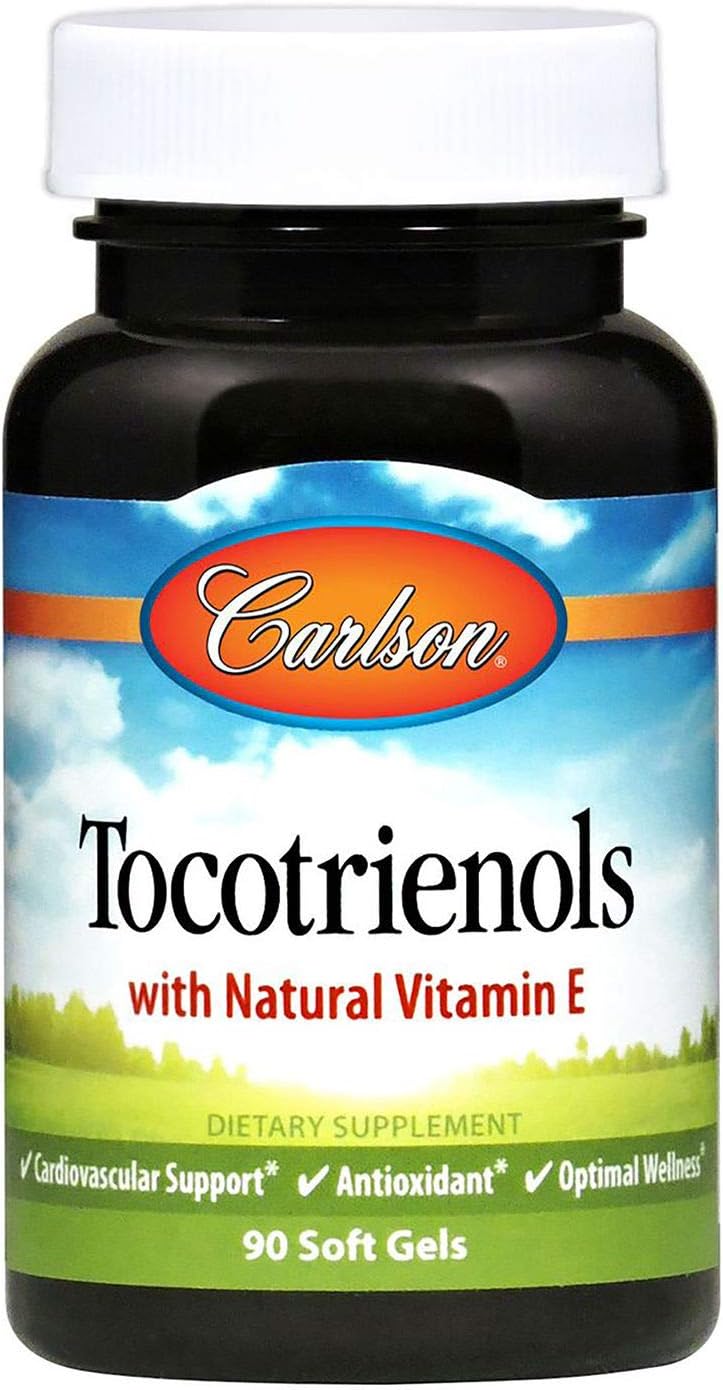 Carlson Tocotrienols with Vitamin E, 90 Softgels - görsel 1