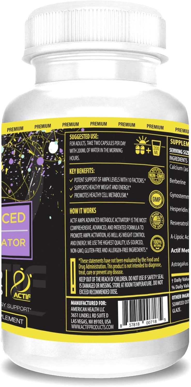 Actif AMPK Advanced Metabolic Activator - görsel 3