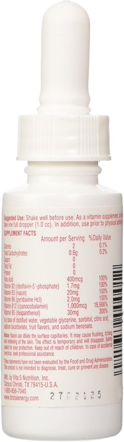 Sublingual Products B-Total Twin Pack Vitamin, 60 ml - görsel 2