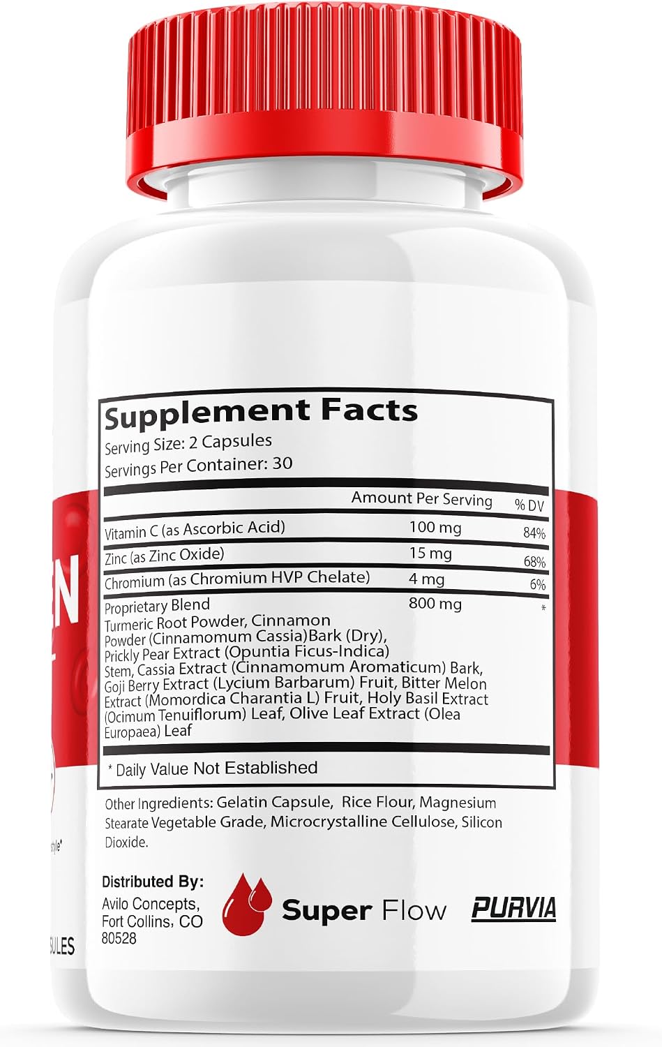 Super Flow Glycogen Optimiser – Maximum Strength Food Supplement for Overall Wellness Support (120 Capsules) - görsel 7