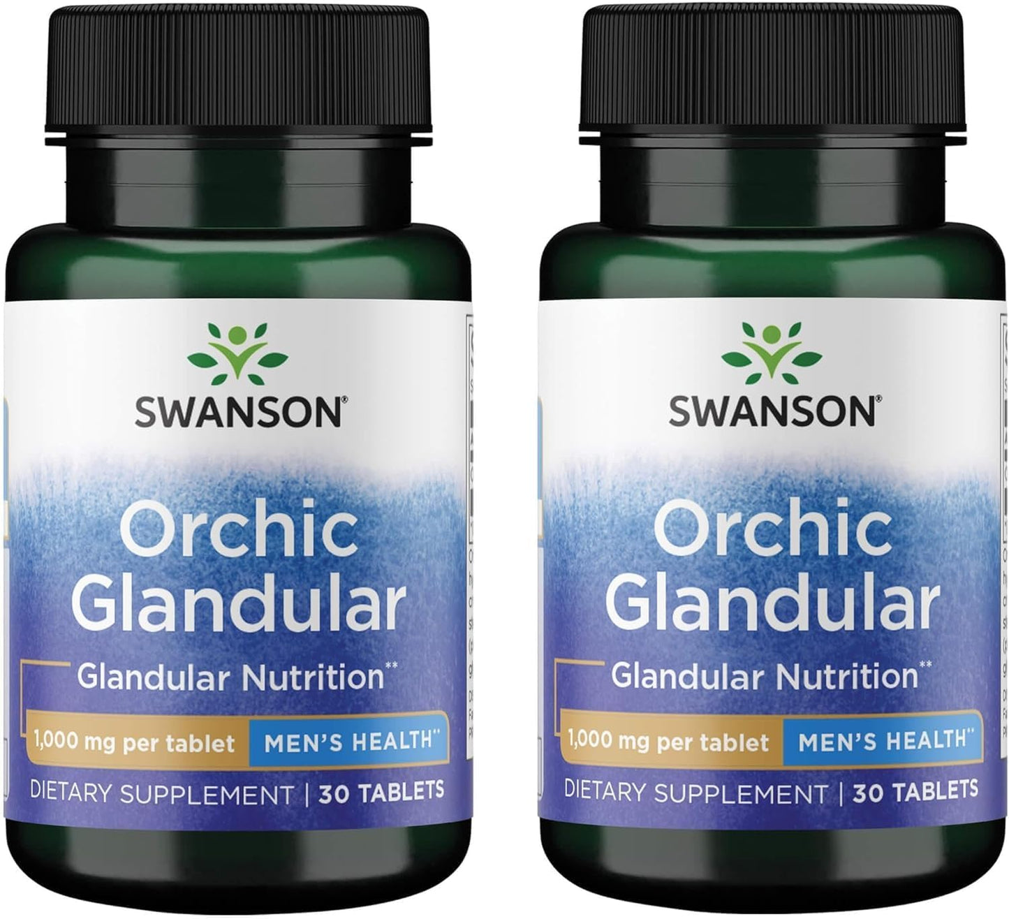 Swanson Orchic Glandular - Men's Health (1 g, 30 Tabs, 2 Pack) - görsel 1