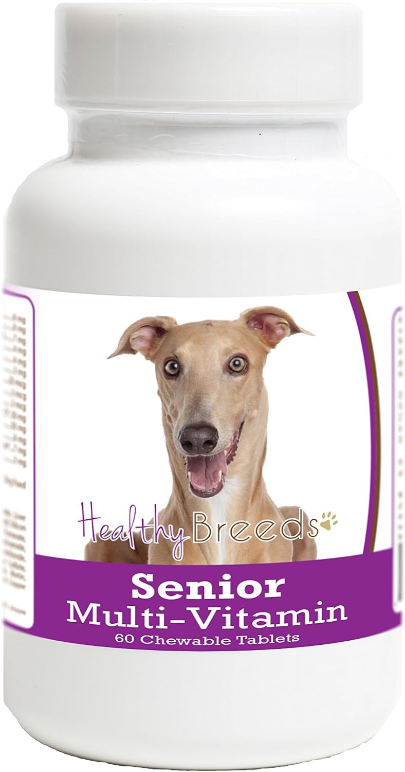Healthy Breeds Italian Greyhound Senior Dog Multivitamin Tablets, 60 Count - görsel 1