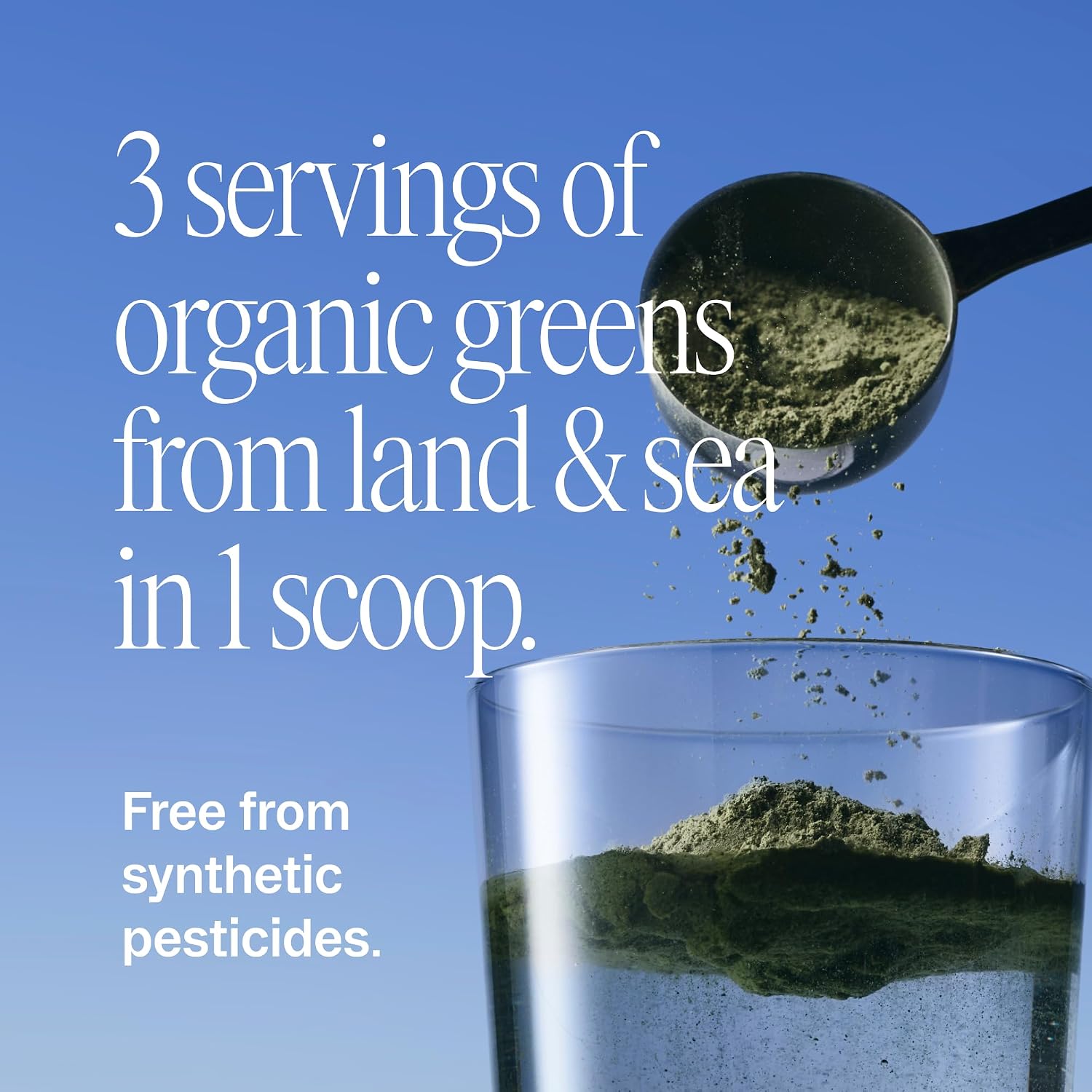 Ora Organic Greens Powder - Vegan, Gluten-Free, Organic Super Greens Drink for Energy & Detox, Citrus Flavour, 30 Servings - görsel 3