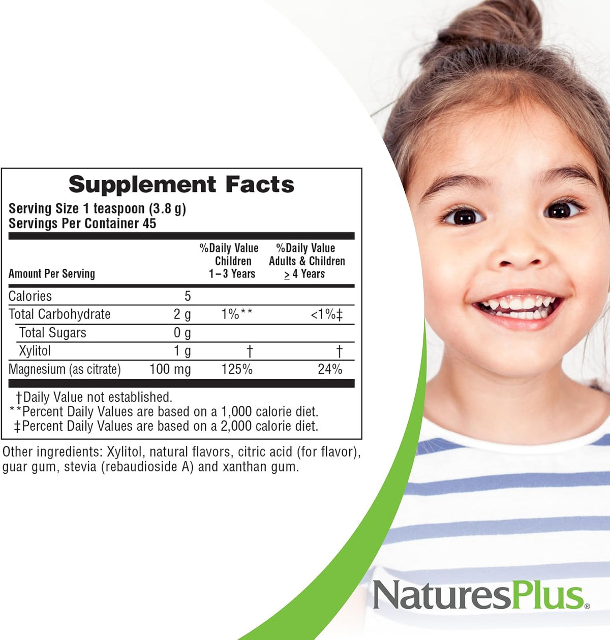 NaturesPlus Animal Parade MagKidz Cherry - Children's Magnesium Powder - 45 Servings - görsel 5