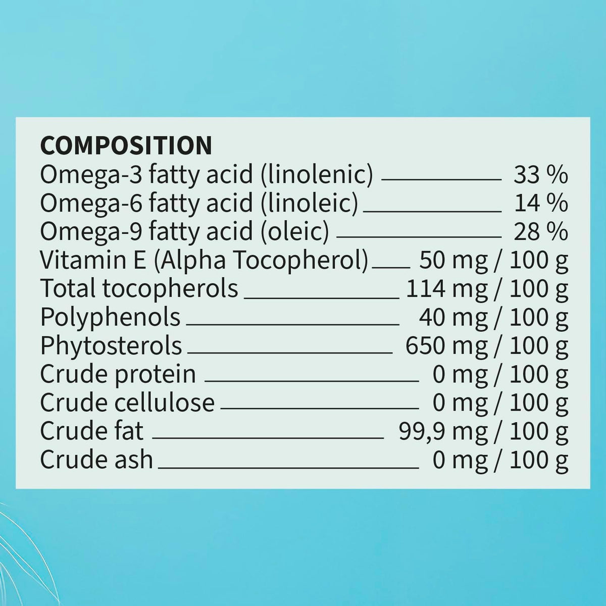 Camelina Oil for Dogs & Cats, 500mL - görsel 4