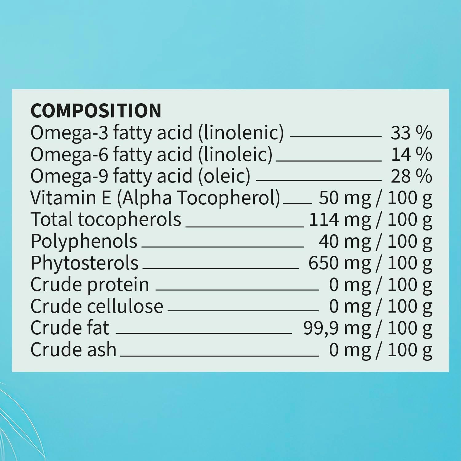 Camelina Oil for Dogs & Cats, 500mL - görsel 4
