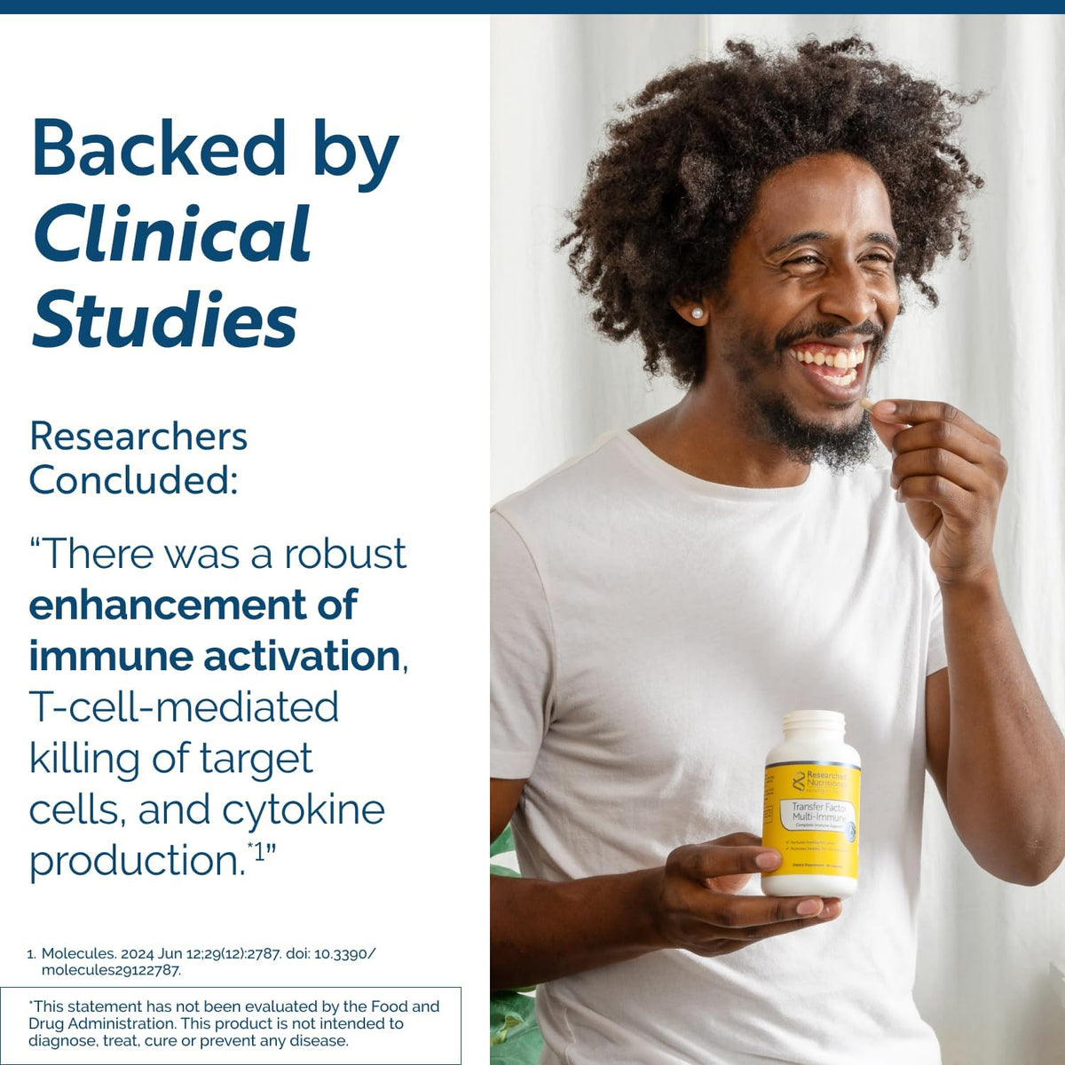 Transfer Factor Multi-Immune Support Supplement – Immune Support with Colostrum, Mushrooms, Green Tea, and IP-6, 90 Capsules - görsel 3