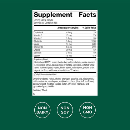 Standard Process Cardio-Plus - Antioxidant Support & Heart Health Supplement - 330 Tablets