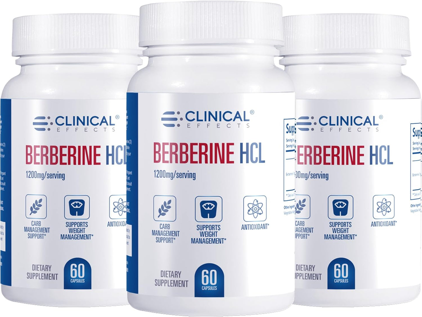 Clinical Effects Berberine HCL – Pure Berberine 1200mg – Liver Support – Vegan Supplement – 60 Vegan Capsules – Manufactured in the USA - görsel 8