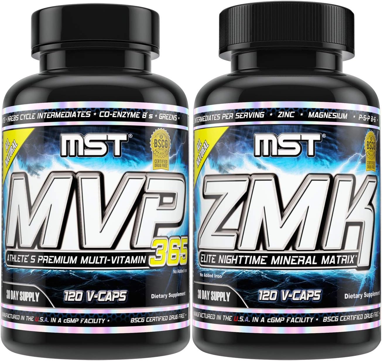 MST Foundation Stack: ZMK Night-time Multi-Mineral & MVP-365 Premium Multiple Vitamin - görsel 1