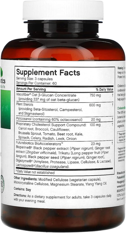 Futurebiotics Cholesterol Balance, 180 Vegetarian Capsules