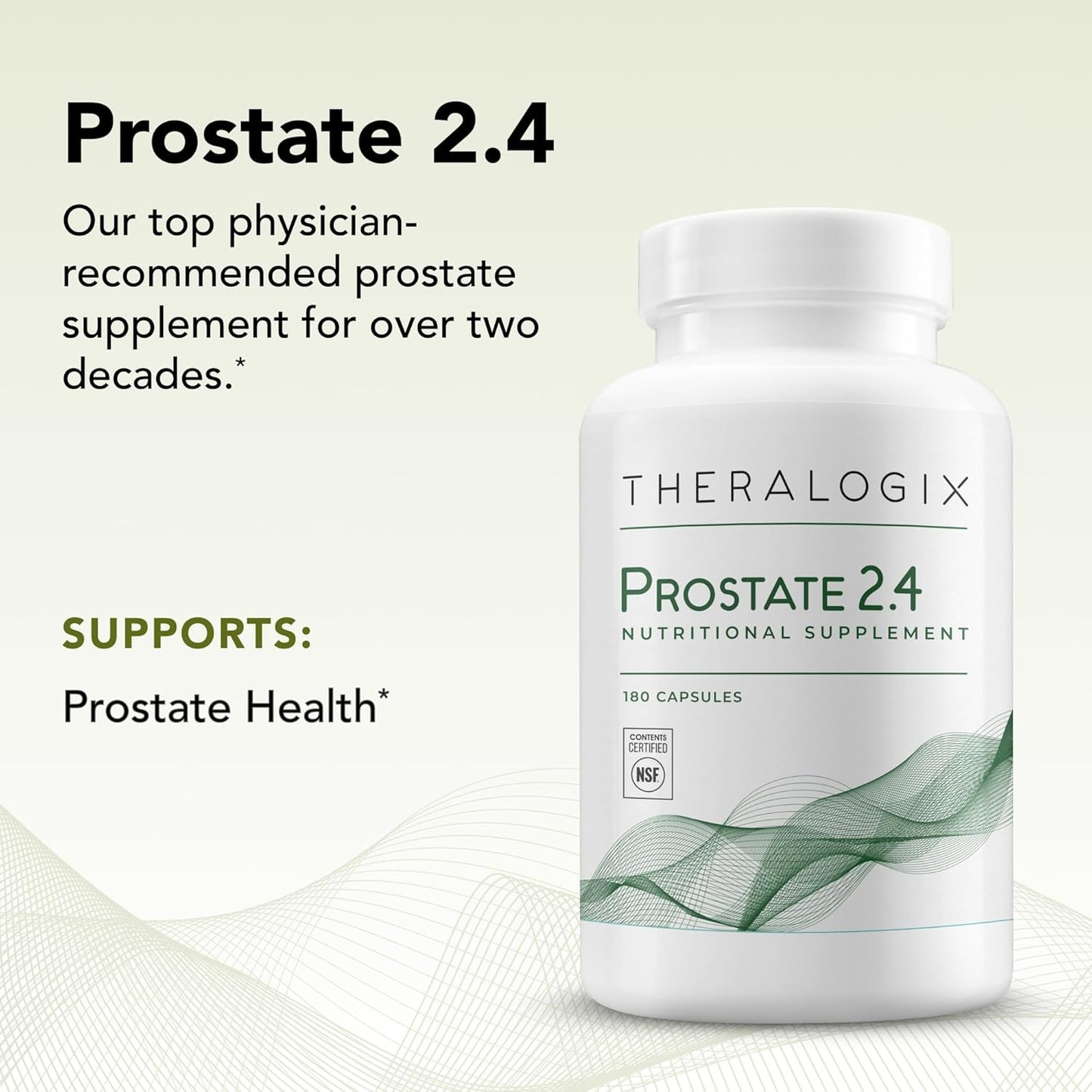 Theralogix Prostate 2.4 Food Supplement - 180 Capsules (90-Day Supply) - görsel 4