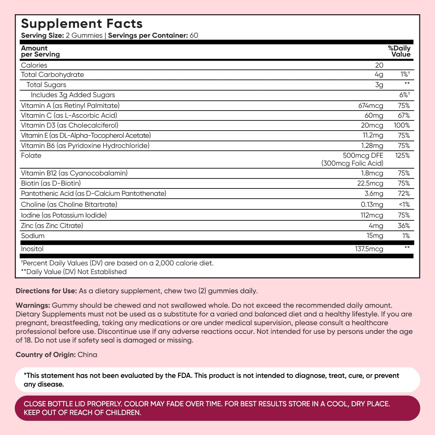 WeightWorld Multivitamin Gummies for Women and Men - 120 Gummies - görsel 5