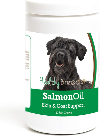 Healthy Breeds Black Russian Terrier Salmon Oil Soft Chews 120 Count