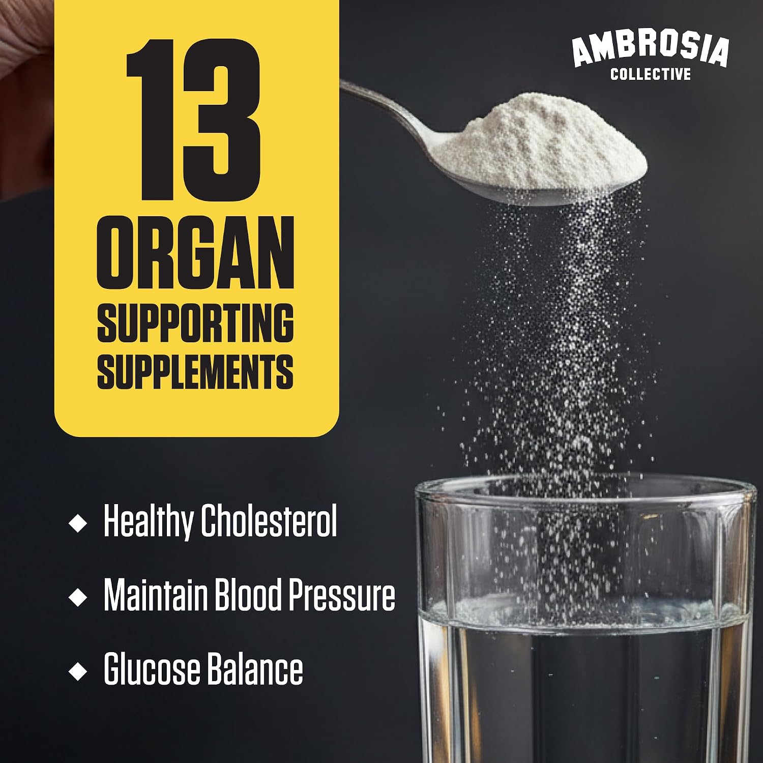 Ambrosia Superfood Organ & Cycle Support Powder – Apple Symphony, 30 Servings - görsel 2