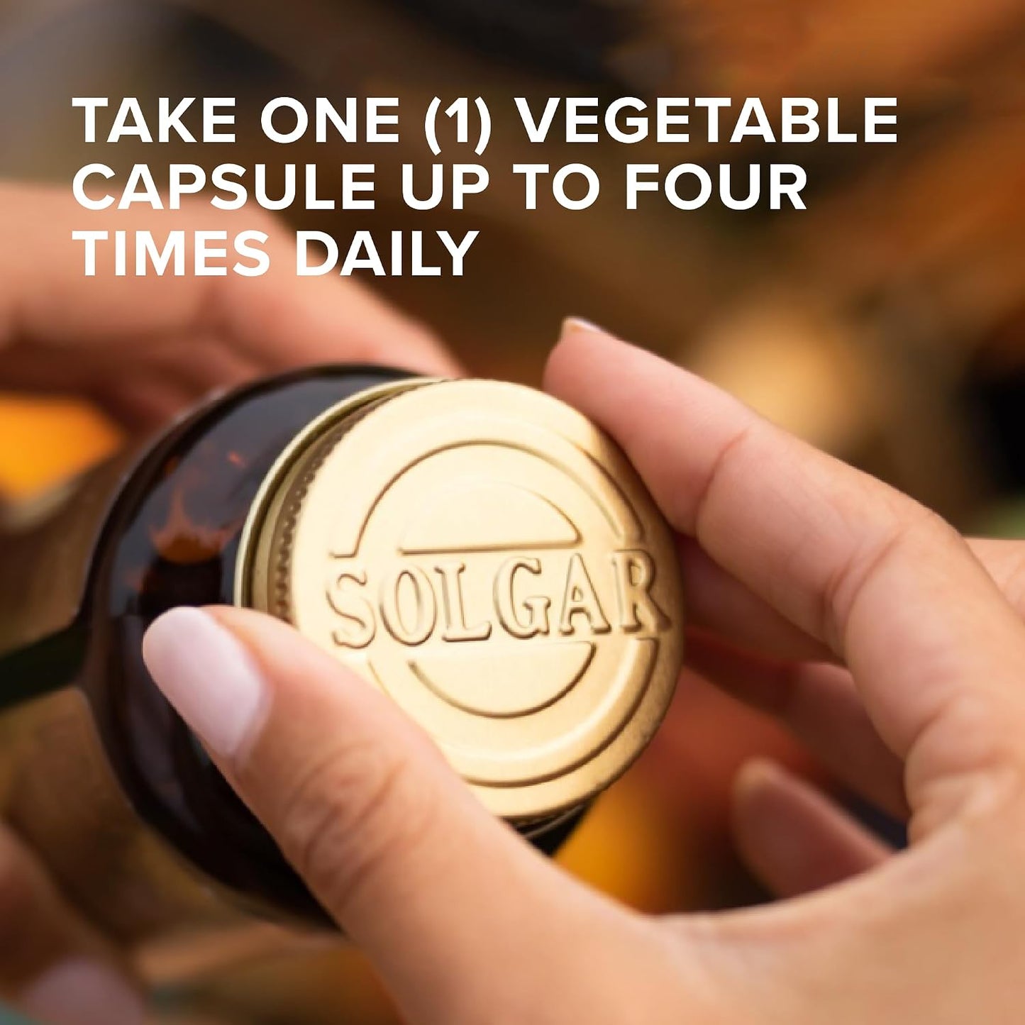Solgar Taurine 500 mg Vegetable Capsules – 100 Capsules - görsel 3