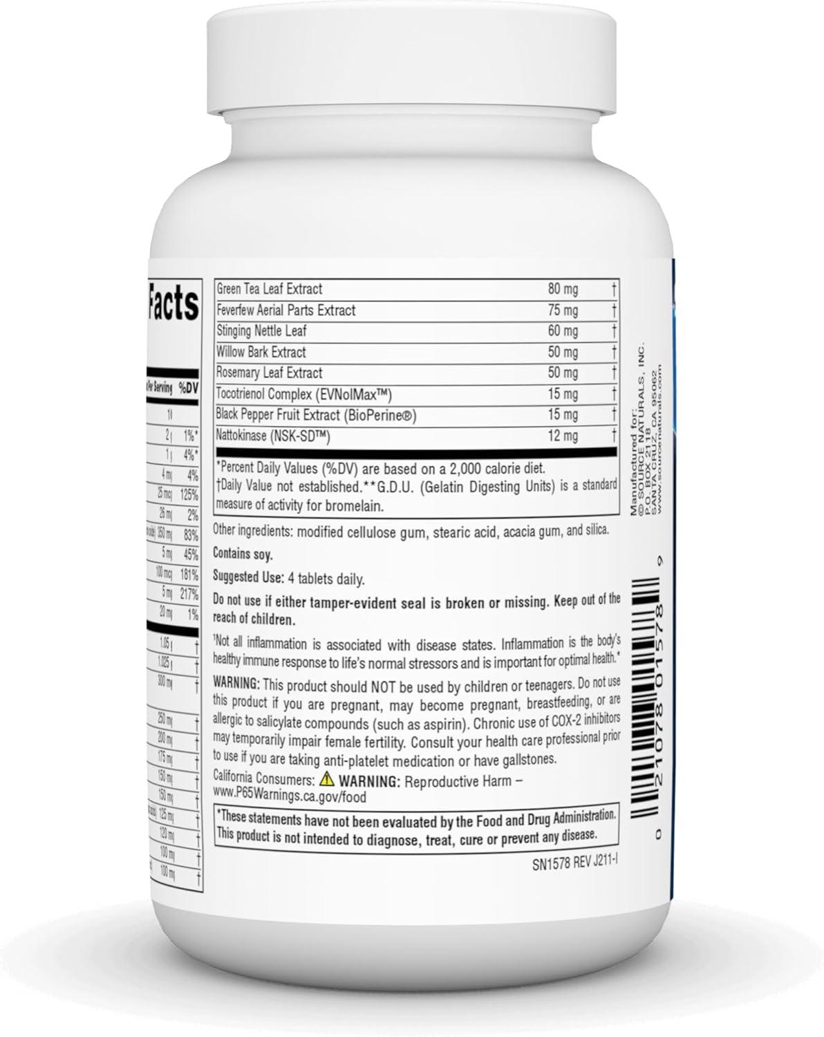 Source Naturals Infama-Rest – 60 Tablets - görsel 3