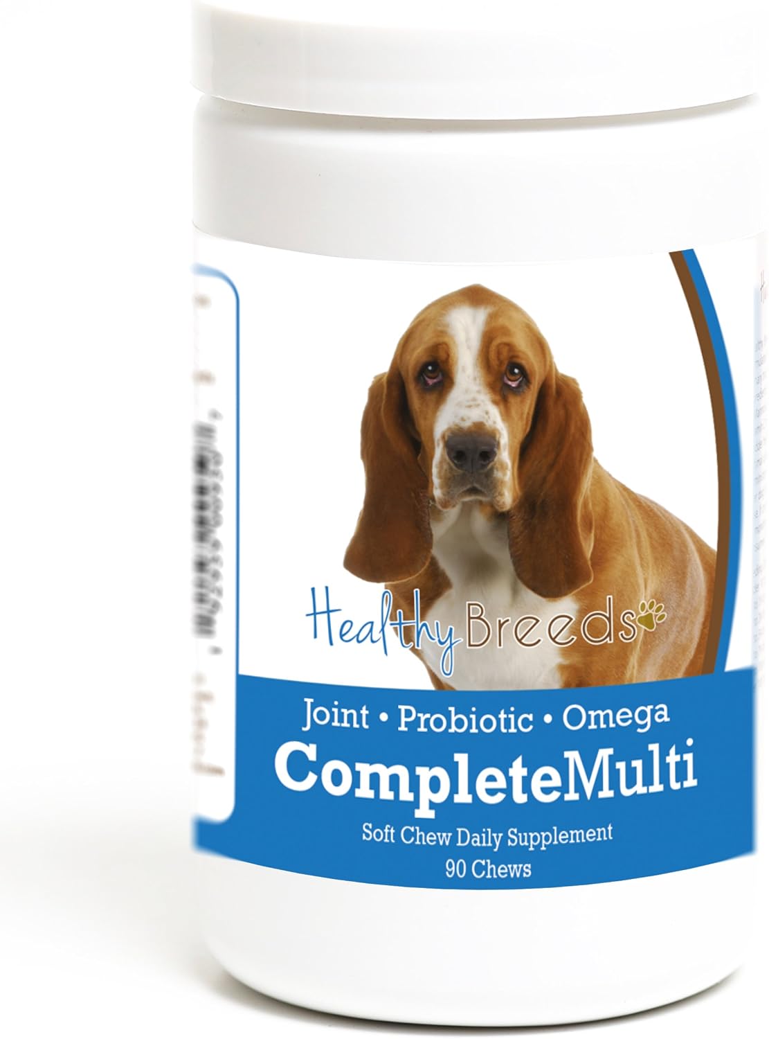 Healthy Breeds Basset Hound All-in-One Multivitamin Soft Chew 90 Count - görsel 1