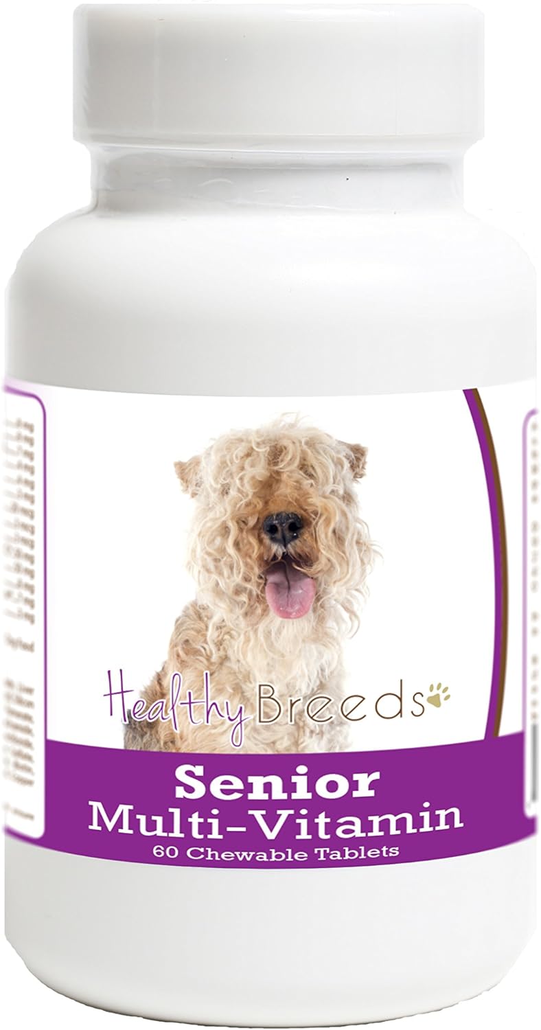 Healthy Breeds Lakeland Terrier Senior Dog Multivitamin Tablets, 60 Tablets - görsel 1