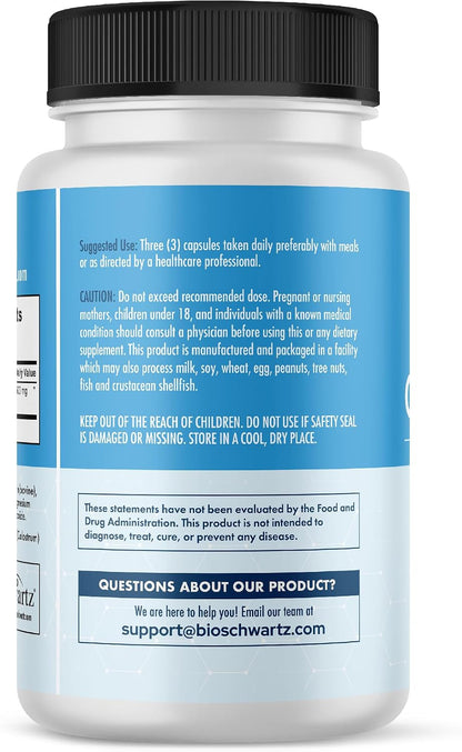 Colostrum Supplement Extra Strength 1500mg – Grass Fed Bovine Colostrum Capsules – Non-GMO, Gluten-free, 90 Count
