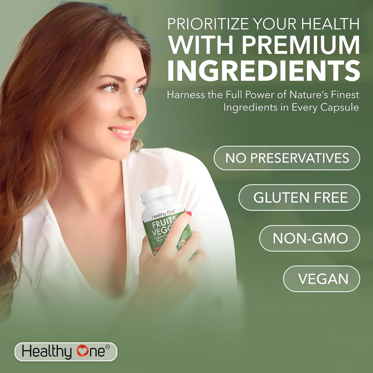 Fruits & Veggies Formula - 27 Premium Whole Foods - Organic - 120 Capsules - görsel 7