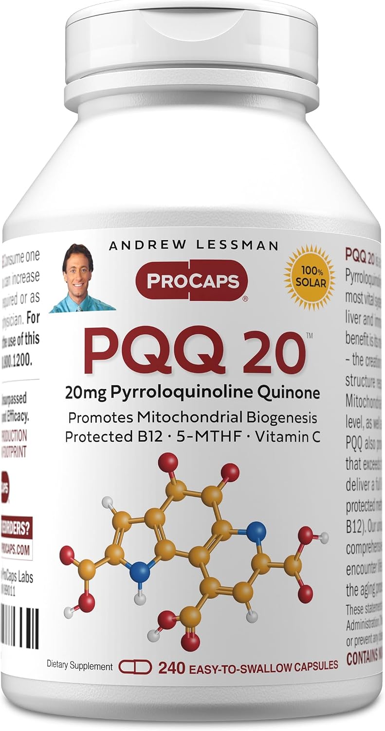 ANDREW LESSMAN PQQ 20mg – 60 Capsules - görsel 10