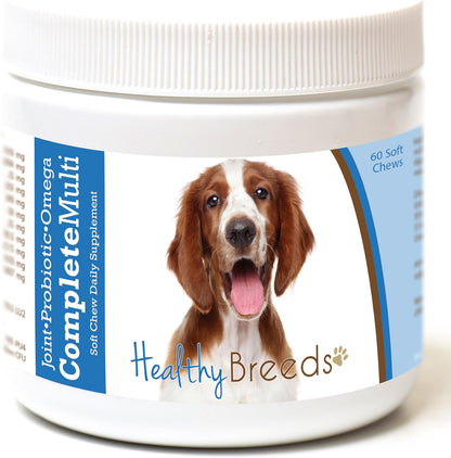 Healthy Breeds Welsh Springer Spaniel All-in-One Multivitamin Soft Chew 60 Count