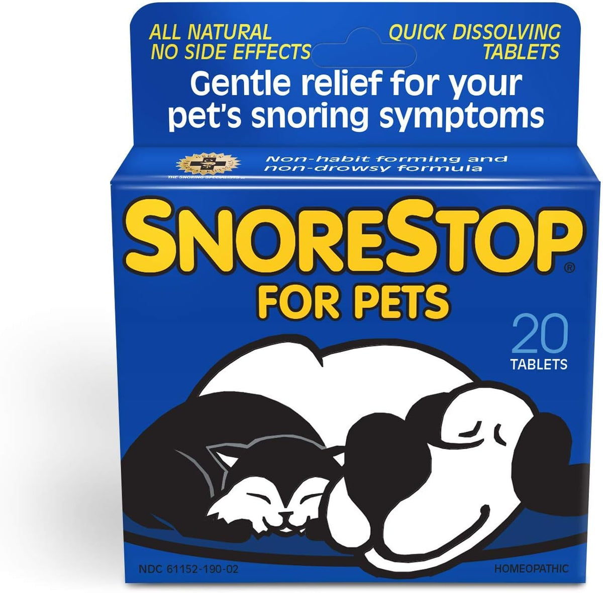 SnoreStop for Pets 20 Chewable Tablets - görsel 1