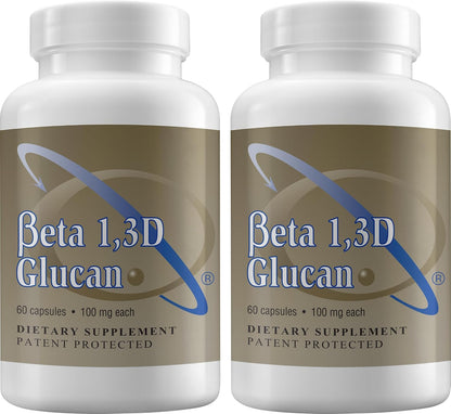 Transfer Point Beta 1,3D Glucan 100 mg Immune Support Supplement, 60 Capsules