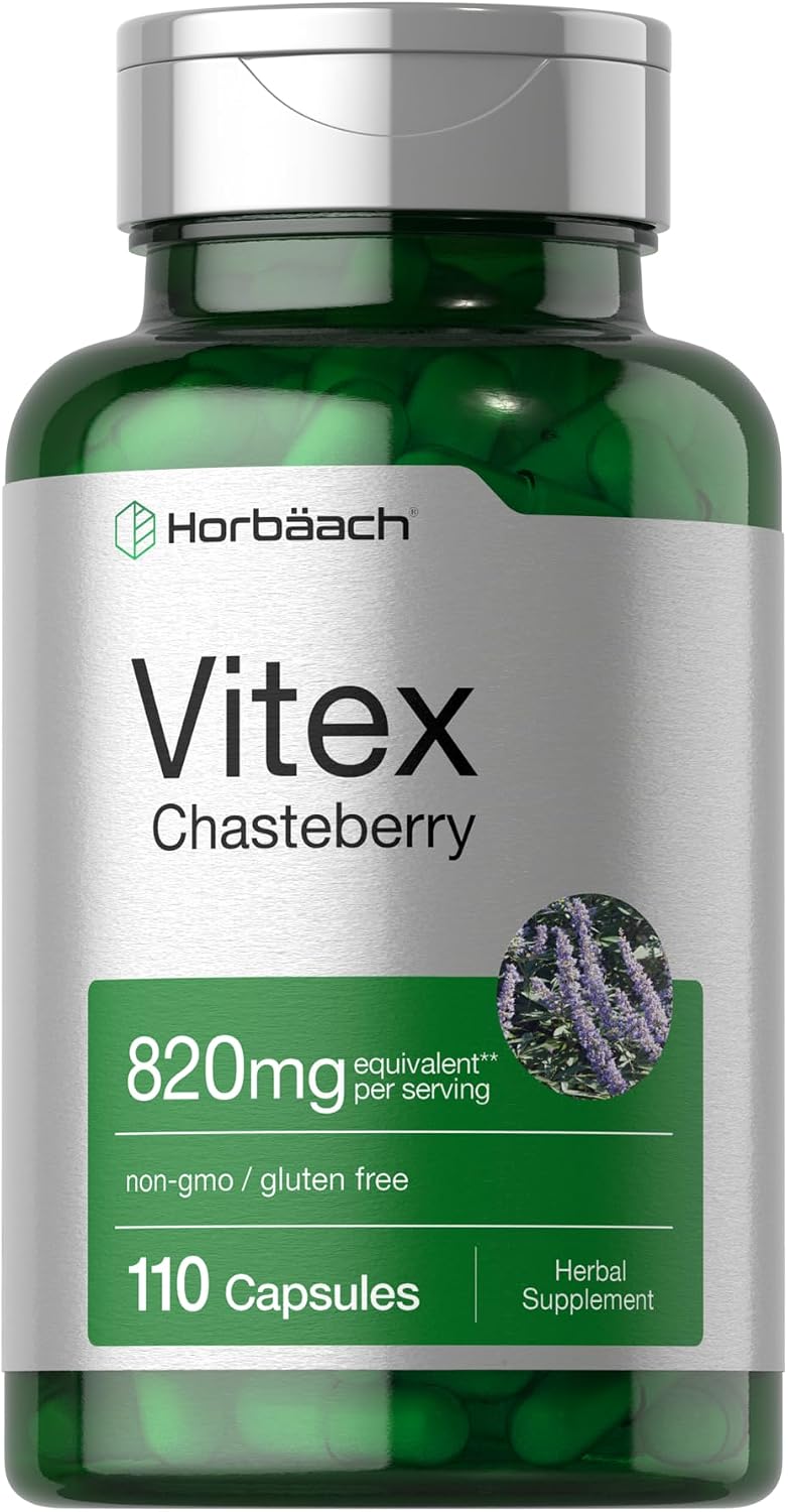 Horbäach Vitex Berry – Chasteberry Food Supplement for Women (110 Capsules) - görsel 1