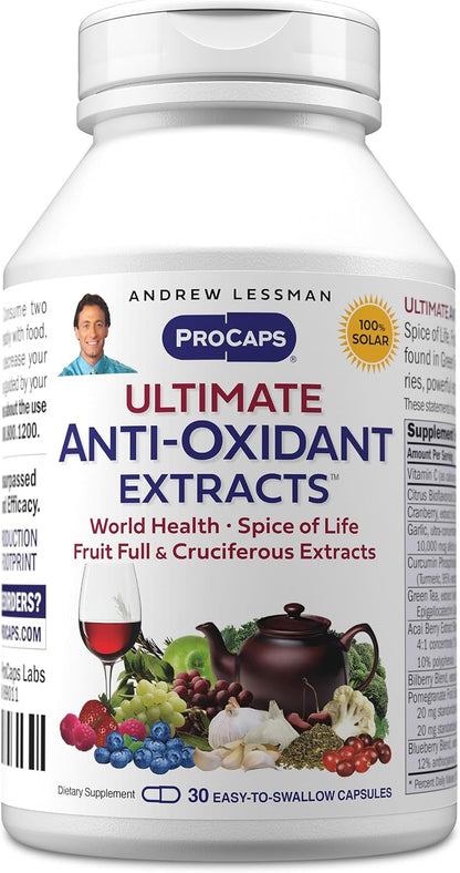 ANDREW LESSMAN Ultimate Anti-Oxidant Extracts - 30 Capsules