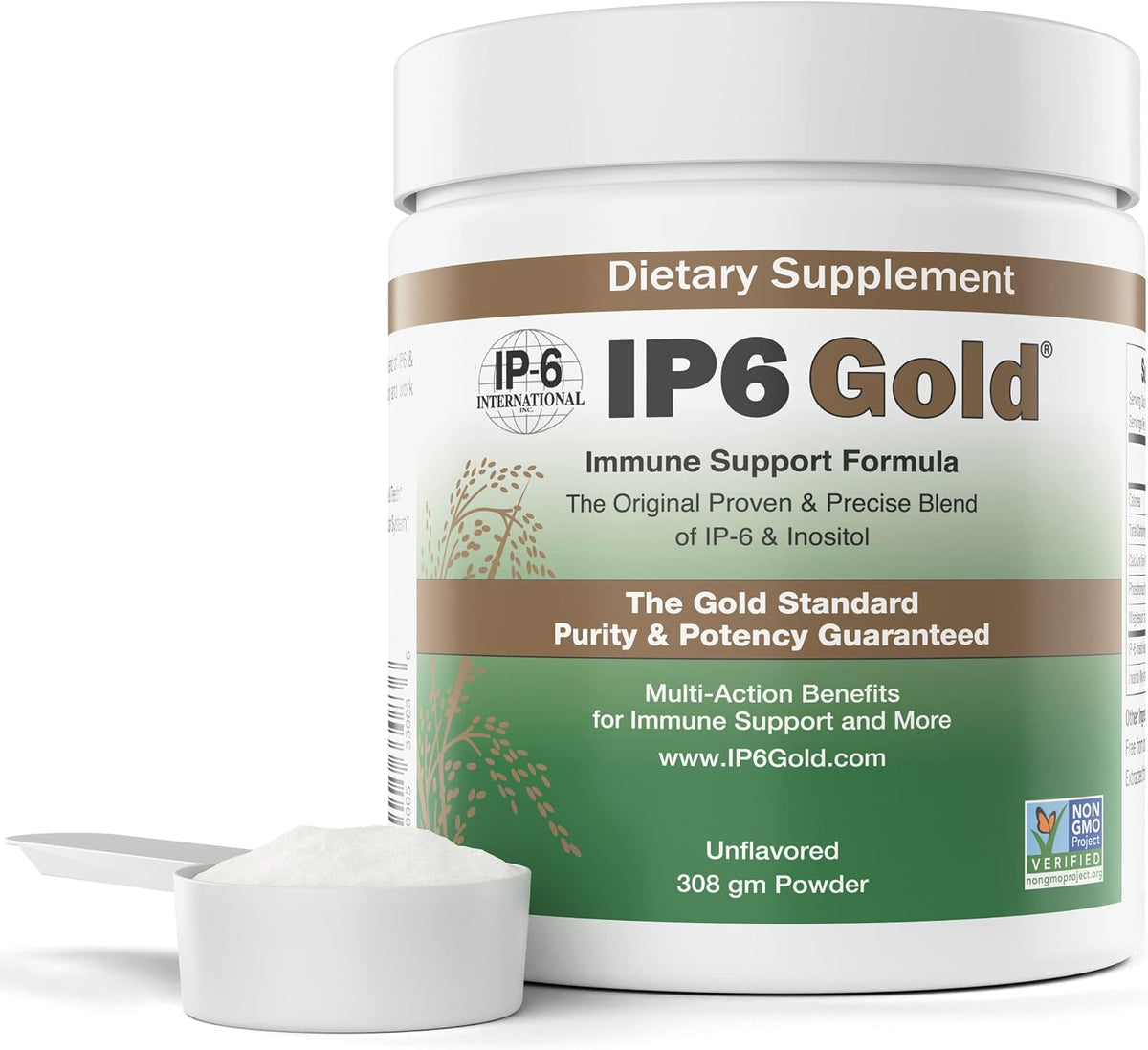 IP6 Gold Devicare Powder with Myo-Inositol - Unflavoured, 308g - görsel 1