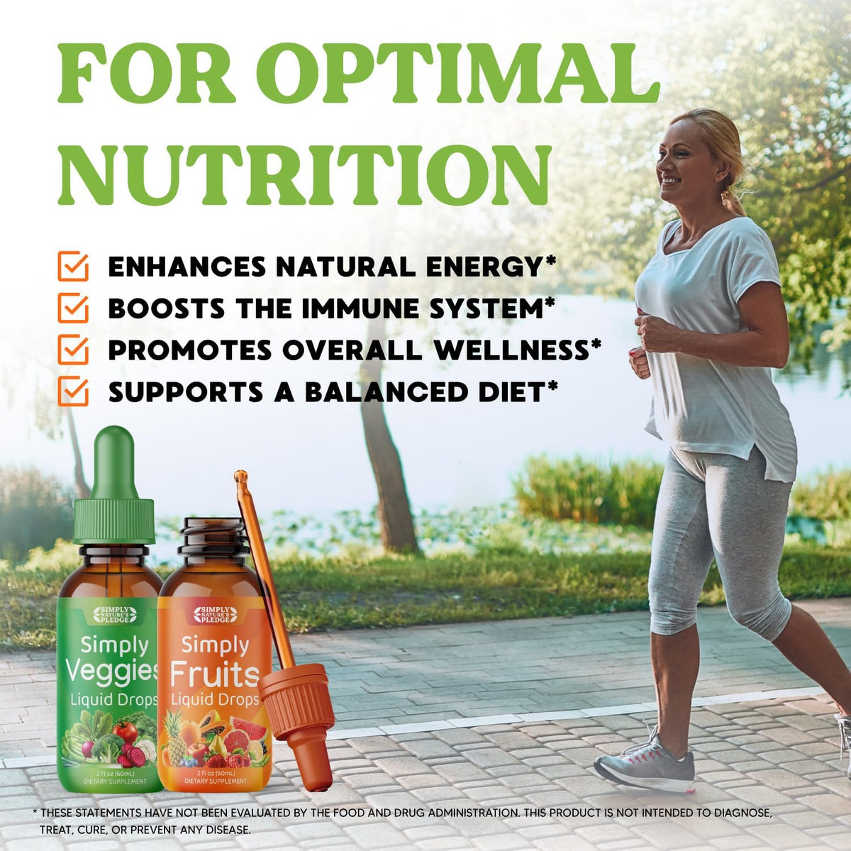 Simply Nature's Pledge Fruit and Vegetable Supplement - Liquid Drops - Whole Food Superfoods - görsel 7