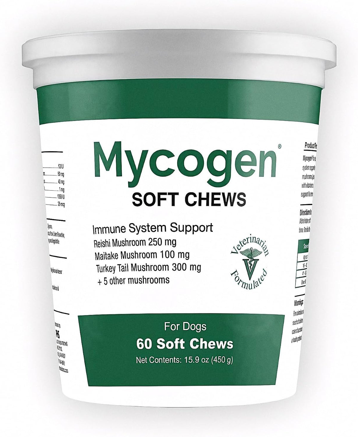 Mycogen Soft Chew for Dogs – 8 Species Mushroom Blend for Immune Support – Turkey Tail, Reishi, Shiitake, Cordyceps, Black Tree Fungus – 120 Tasty Soft Chews - görsel 9