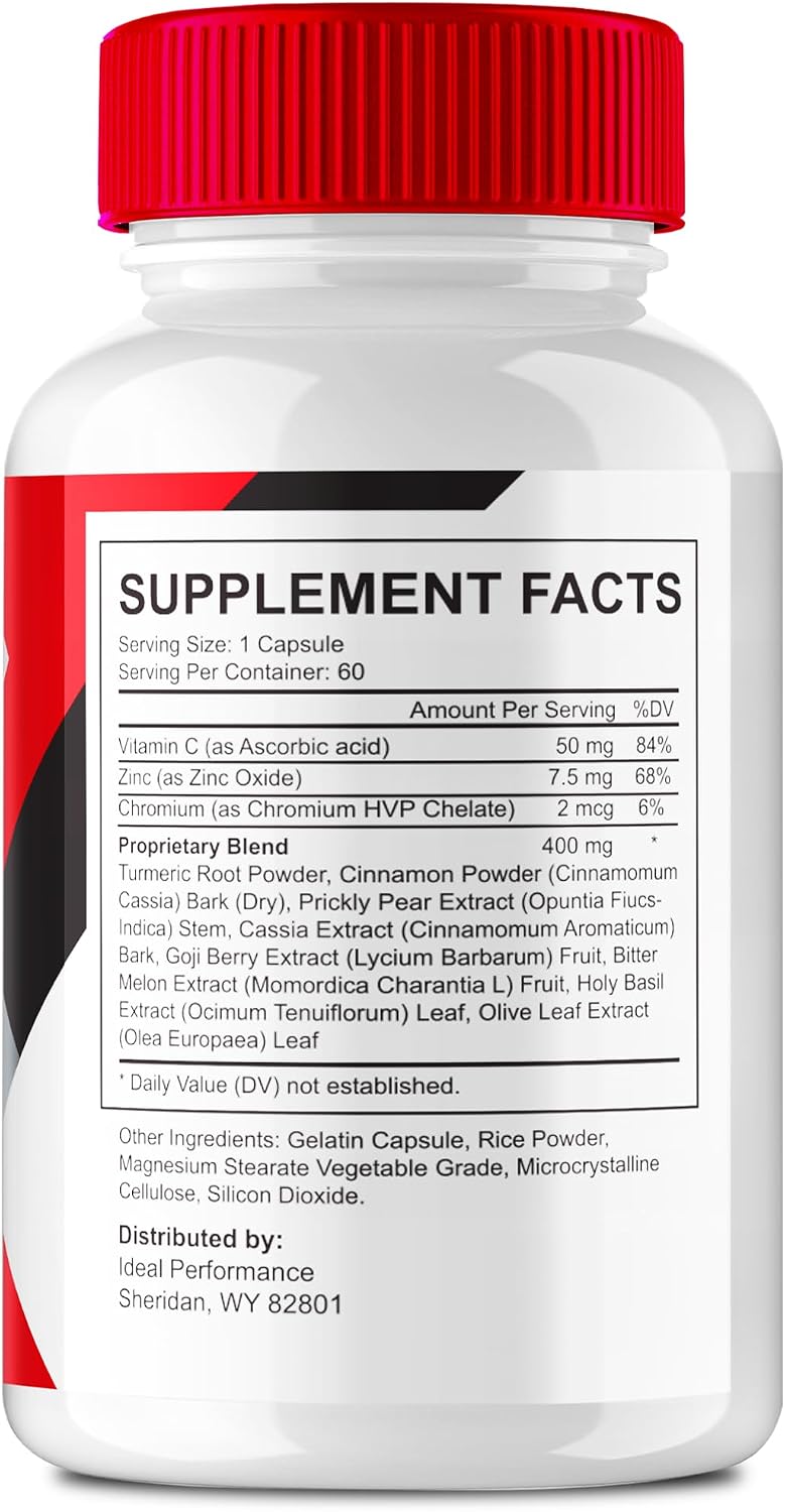 Gluco Health Plus Blood Formula Support Supplement Capsules, Official GlucoHealth Blood Pills, Premium Formula for Healthy Circulation & Stable Levels, All Natural Health Support Reviews (2 Pack) - görsel 2