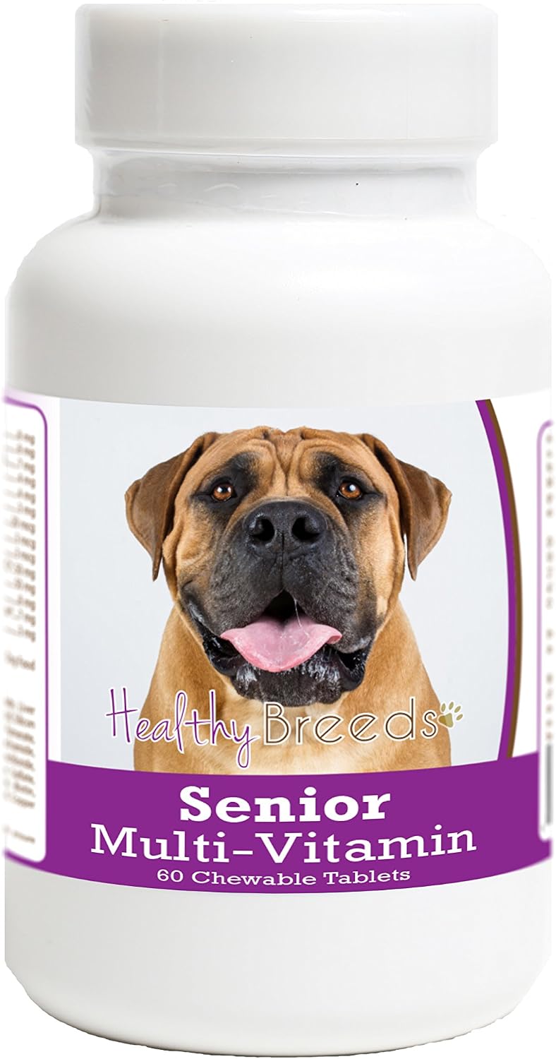 Healthy Breeds Boerboel Senior Dog Multivitamin Tablets, 60 Tablets - görsel 1