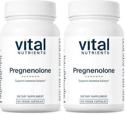 Vital Nutrients Pregnenolone 10 mg, 60 Vegetarian Capsules