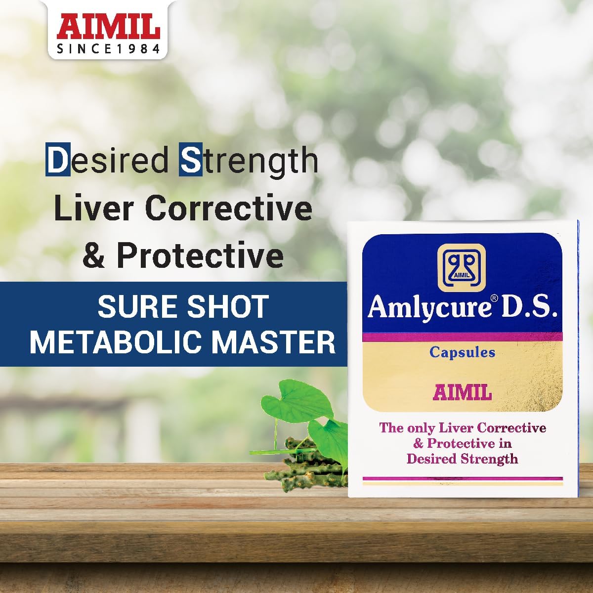 AIMIL Amlyvcure D.S Capsules – Liver Support Ayurvedic Supplement (20 Tablets x 2) - görsel 4