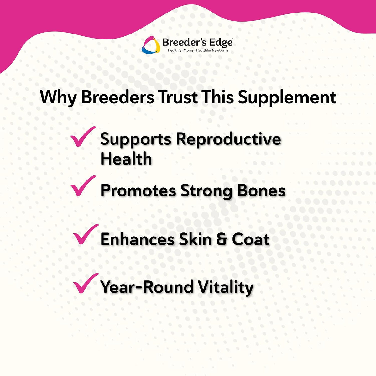 Breeder's Edge In Between for Her - Daily Multivitamin for Breeding Dogs and Cats (360 Chewable Tablets) - görsel 5