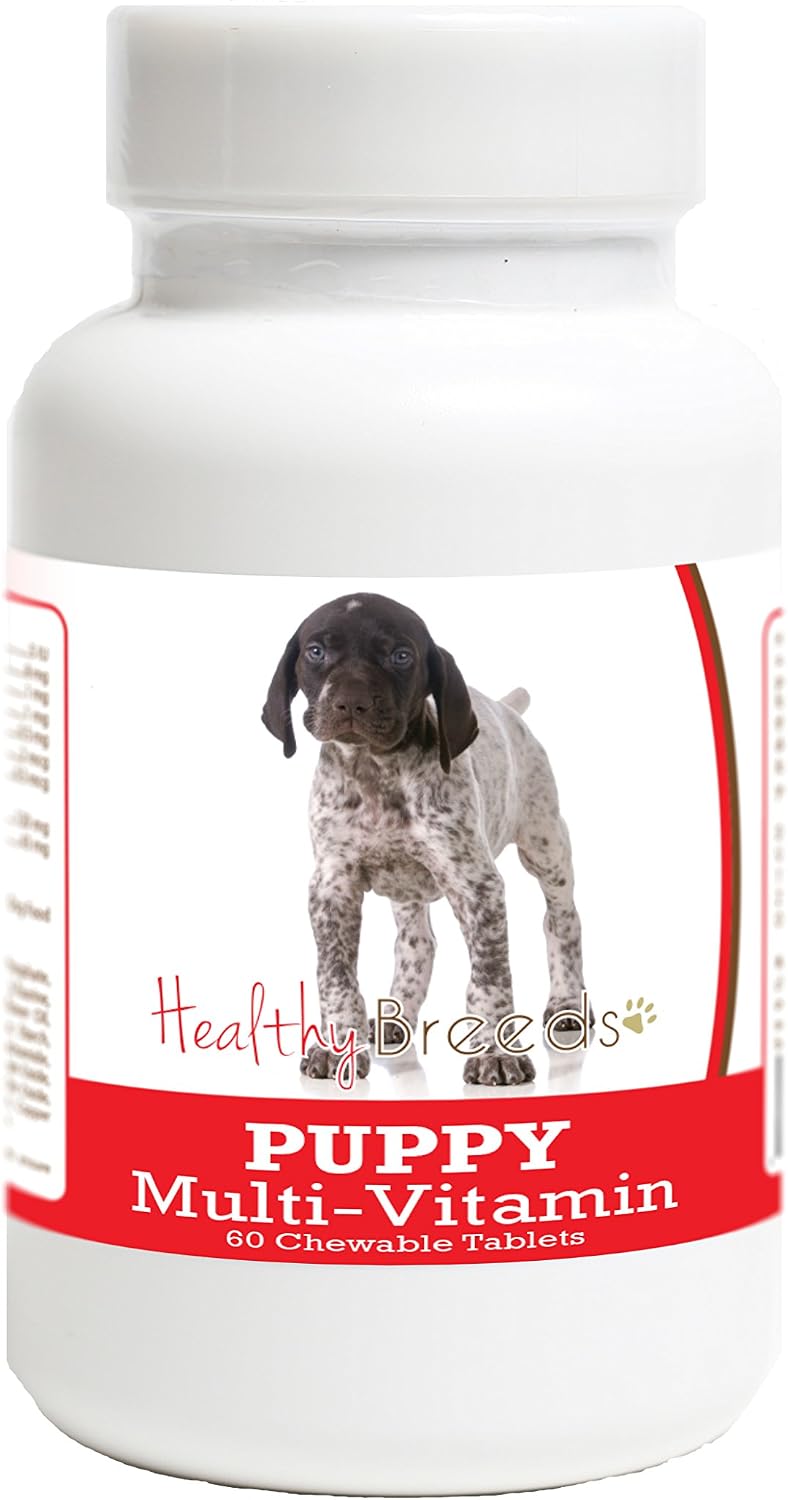 Healthy Breeds Labradoodle Puppy Dog Multivitamin Tablets 60 Count - görsel 8