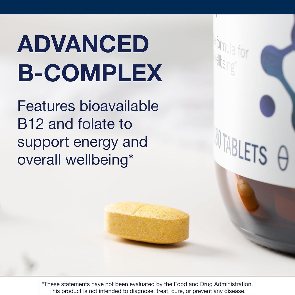 Metagenics Vitamin B-Complex – Active B6 & B12 with Folate – 180 Tablets - görsel 3