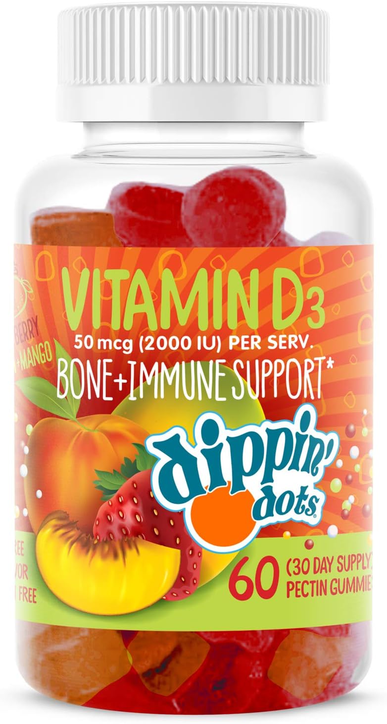 Vital+Boon Vitamin D3 Gummies – Bone & Immune Support (60 Gummies) - görsel 1