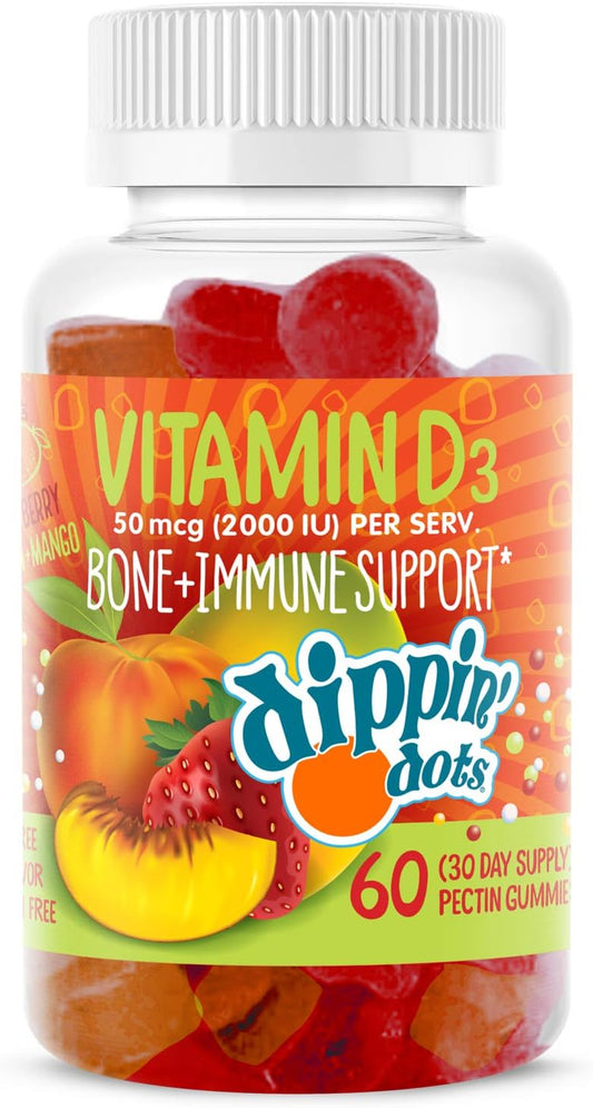 Vital+Boon Vitamin D3 Gummies – Bone & Immune Support (60 Gummies)