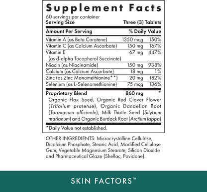 Michael's Health Skin Factors - 90 Vegetarian Tablets